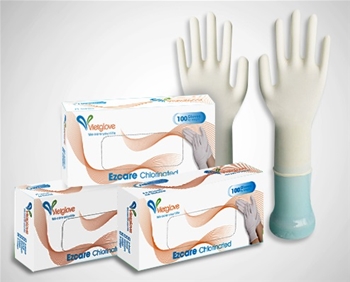 Găng tay cao su Chlorine 2 mặt